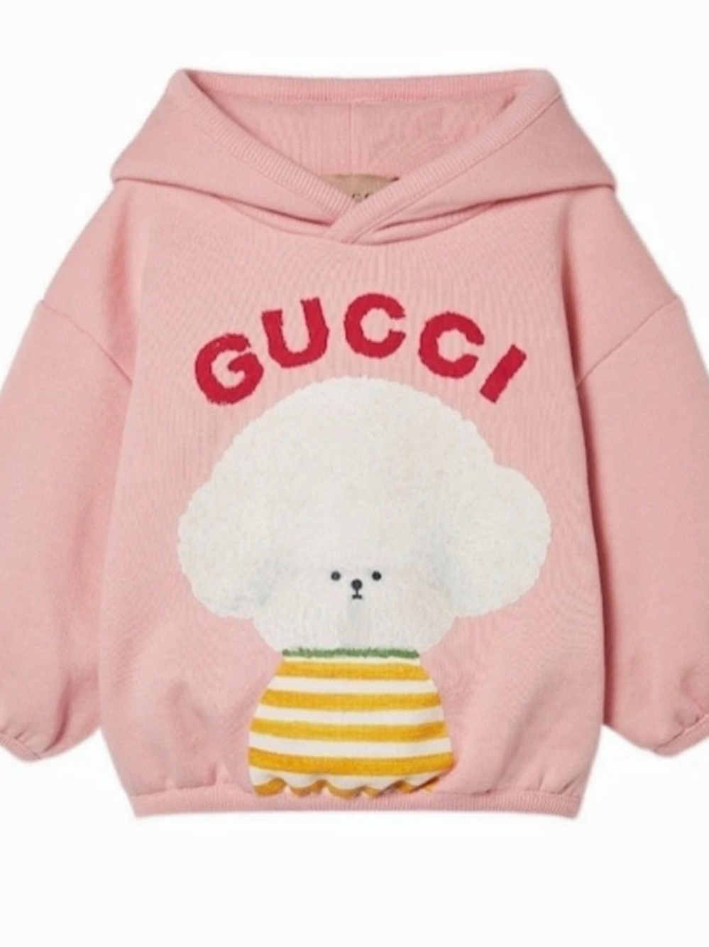 Gucci Baby 6/9M Pink Graphic Hoodie